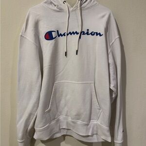 White Champion Men’s Hoodie